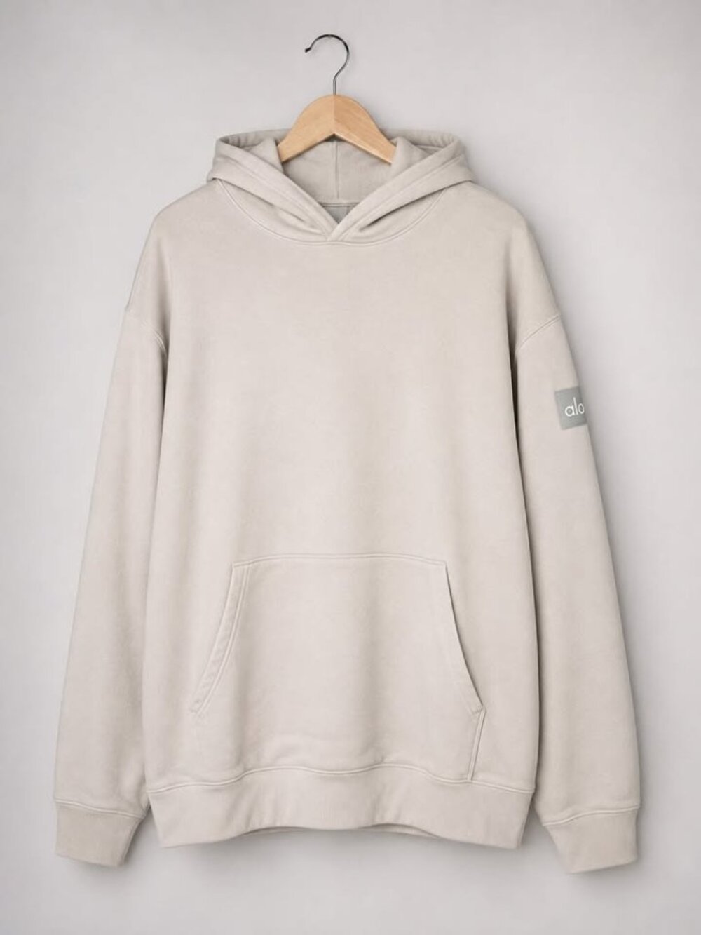 ALO Yoga Cream Hoodie – XXL / 2XL